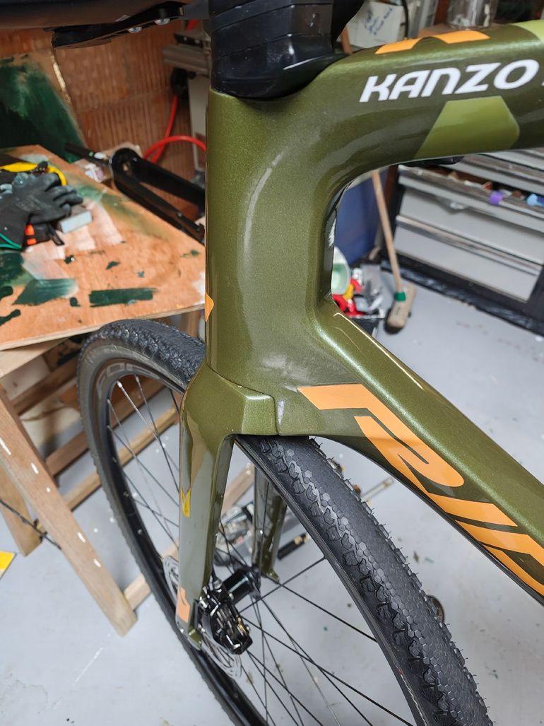 Gebrauchtes Ridley Kanzo SRAM Force eTap AXS 2023 Road & Gravel, Grün — Bild 37 von 42