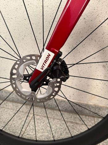 Gebrauchtes Isaac Vitron Shimano Ultegra Di2 2021 Road & Gravel, Rot — Bild 6 von 8