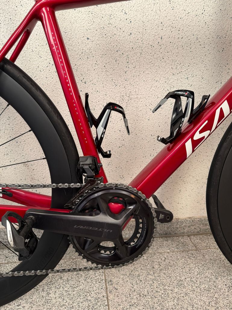 Gebrauchtes Isaac Vitron Shimano Ultegra Di2 2021 Road & Gravel, Rot — Bild 3 von 8