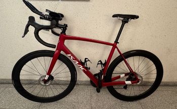 Gebrauchtes Isaac Vitron Shimano Ultegra Di2 2021 Road & Gravel, Rot — Bild 2 von 8
