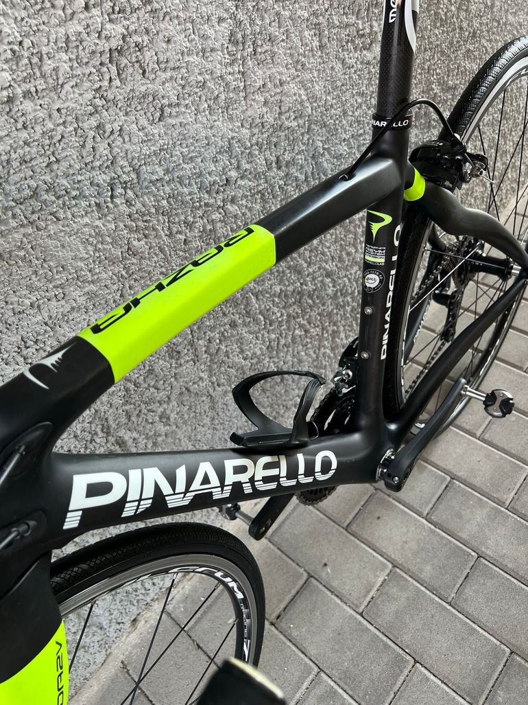 Gebrauchtes Pinarello Razha Shimano 105 2018 Road & Gravel, Schwarz — Bild 9 von 21