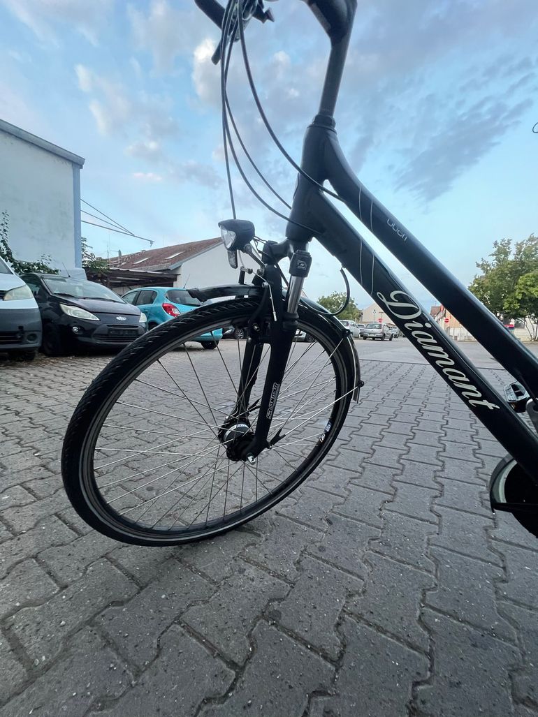Diamant Custom Shimano Altus 2010 Urban usato, Nero — immagine 9 di 10