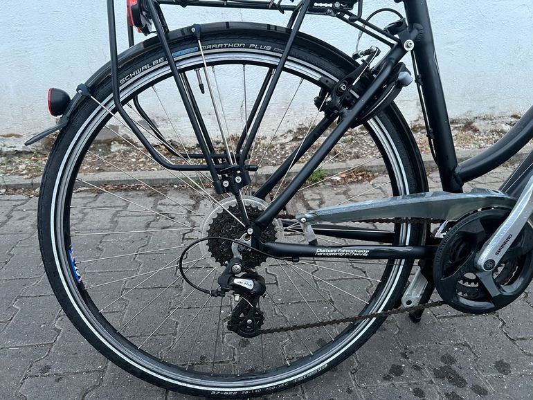 Diamant Custom Shimano Altus 2010 Urban usato, Nero — immagine 4 di 10