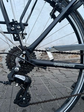 Diamant Custom Shimano Altus 2010 Urban usato, Nero — immagine 5 di 10
