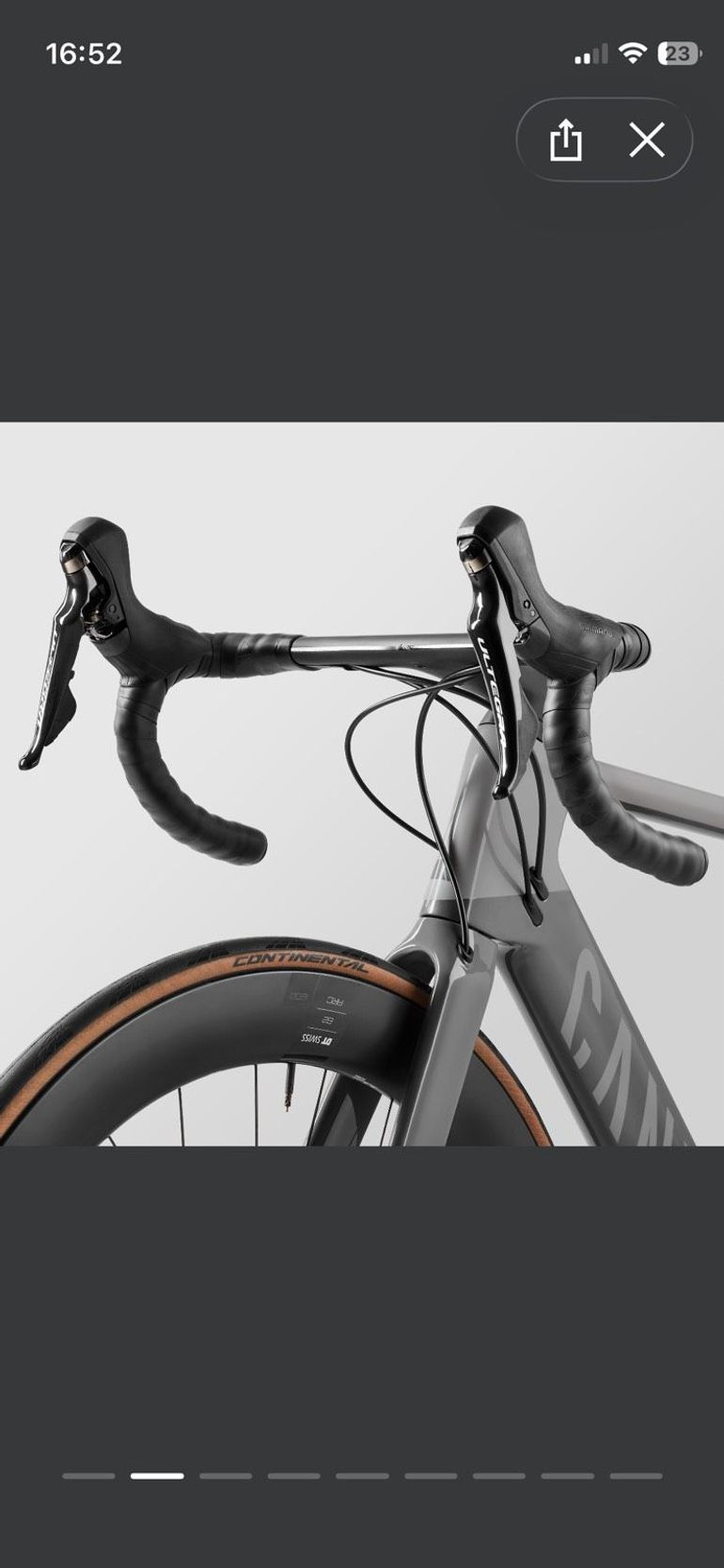 Brugt Canyon Aeroad CF SL 8 Disc 2022 2022 Road & Gravel — billede 5 af 20