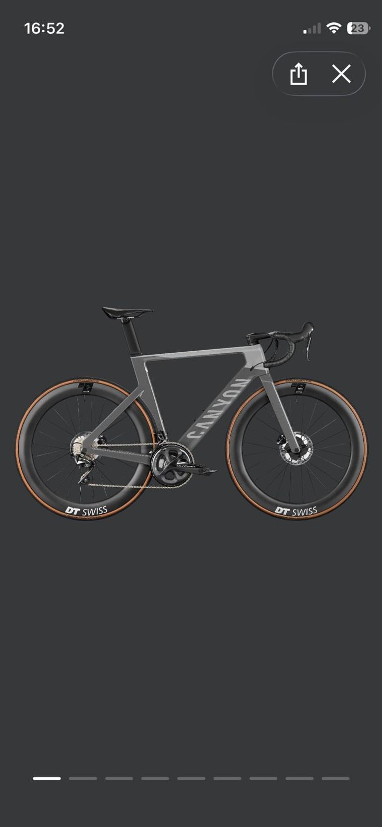 Brugt Canyon Aeroad CF SL 8 Disc 2022 2022 Road & Gravel — billede 4 af 20