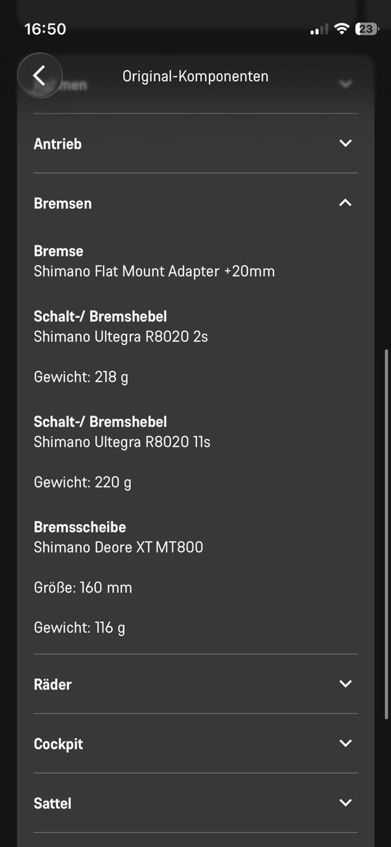 Brugt Canyon Aeroad CF SL 8 Disc 2022 2022 Road & Gravel — billede 16 af 20