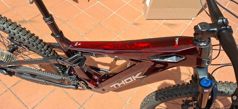 Thok TP4 FORGE RED 2025 2025 Mountainbike usato, Rosso — immagine 10 di 10