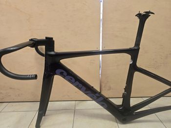 Gebrauchtes Cervélo Caledonia Frameset 2022 Road & Gravel, Schwarz — Bild 9 von 11