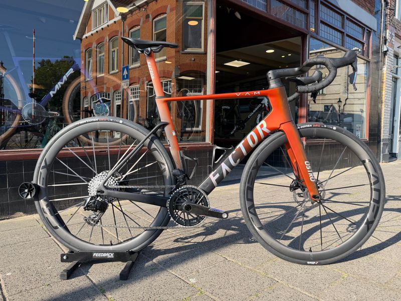 Used Factor Ostro V.A.M 2.0 Terracotta Orange Sram Force E1/Cadex 40 Max 2026 Road & Gravel