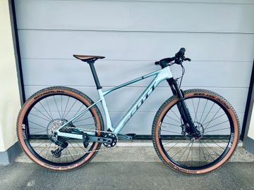Used Scott Scale RC Team Issue 2023 2023 Mountainbike, Green, 29 — image 1 of 10