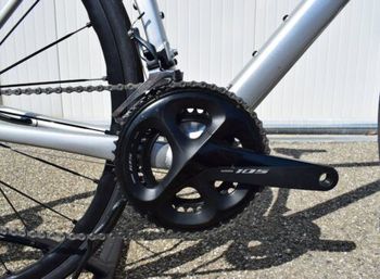Cannondale CAAD 13 2022 Road & Gravel usato, Grigio chiaro — immagine 2 di 3