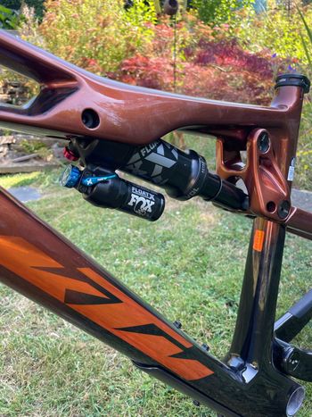 KTM PROWLER EXONIC 2025 Frameset 2025 Mountainbike usato, Arancione — immagine 5 di 9