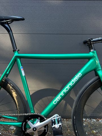 Gebrauchtes Cannondale CAAD Track 2016 Road & Gravel, Grün — Bild 4 von 12