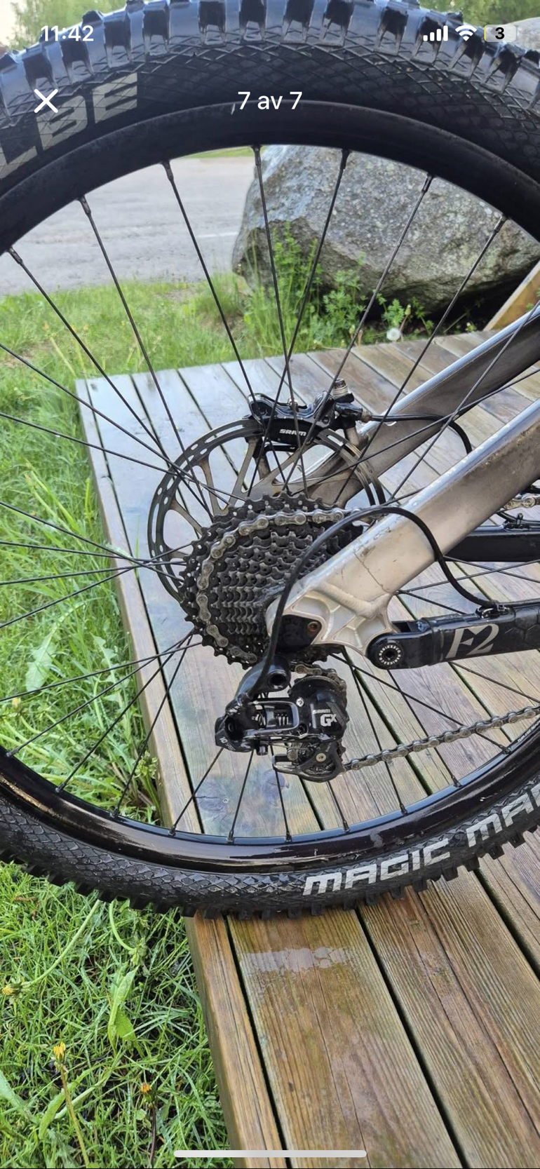 NS Fuzz 27.5 2021 2021 Mountainbike usato, Grigio chiaro — immagine 4 di 6