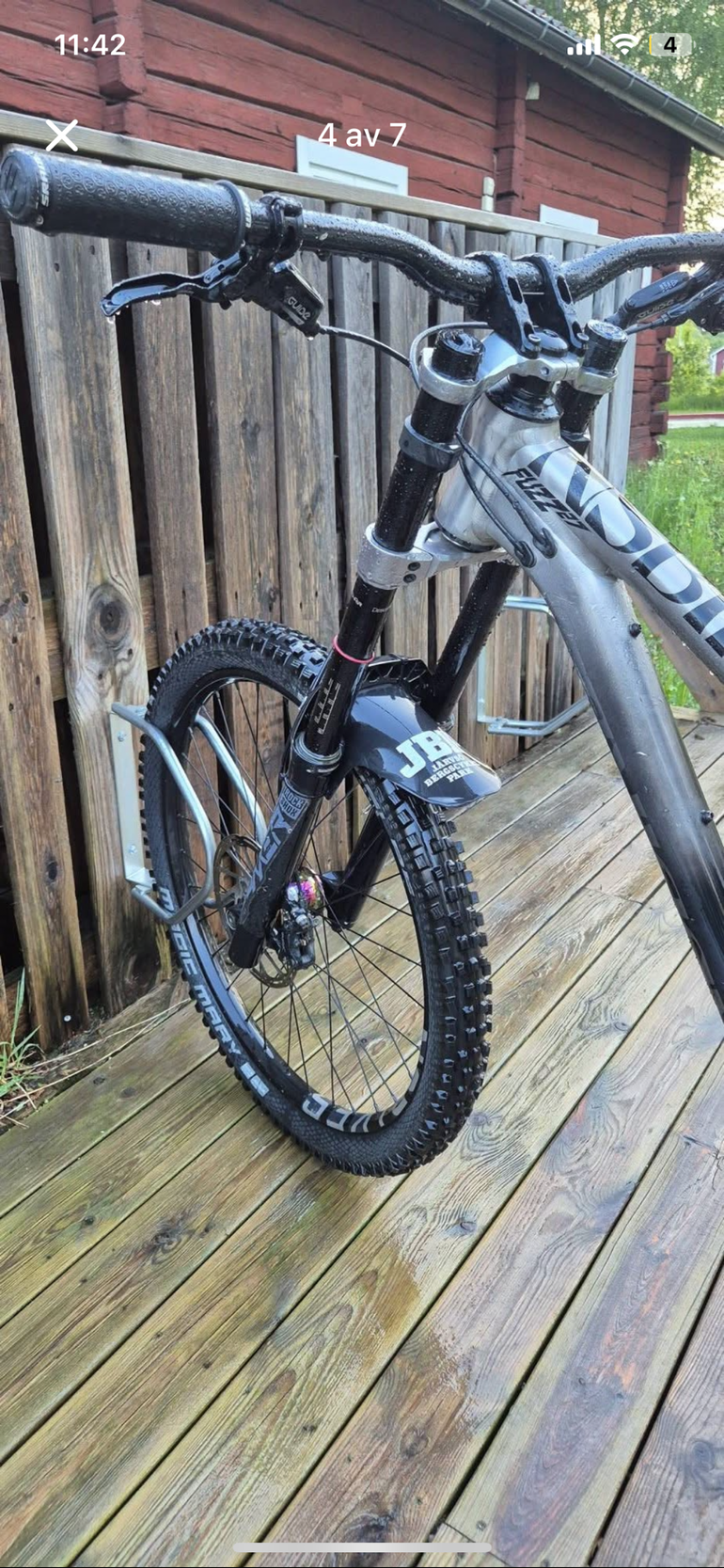 NS Fuzz 27.5 2021 2021 Mountainbike usato, Grigio chiaro — immagine 5 di 6