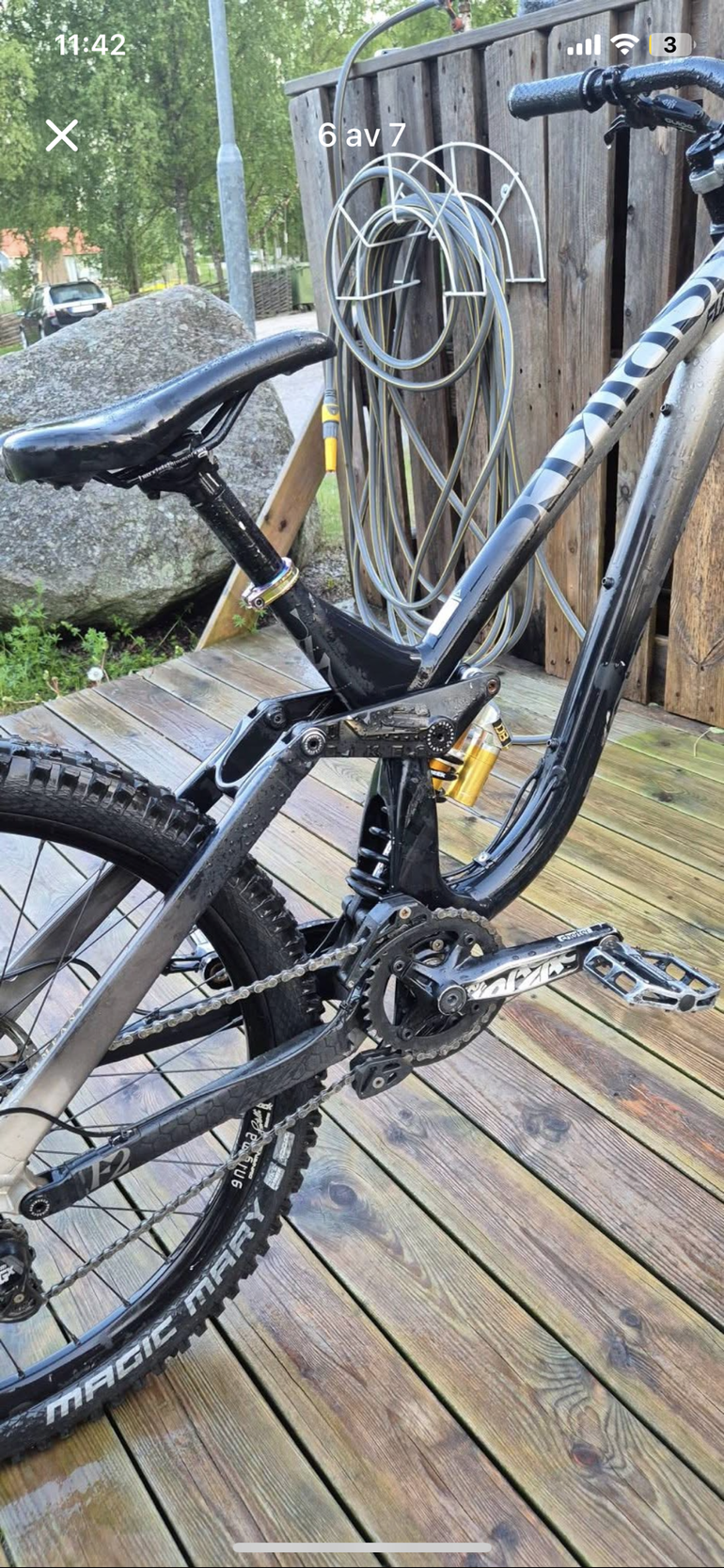 NS Fuzz 27.5 2021 2021 Mountainbike usato, Grigio chiaro — immagine 3 di 6