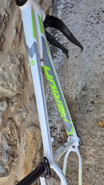 Brugt Merida Big.Nine 29" Light Green Frameset Frameset 2016 Mountainbike — billede 7 af 8