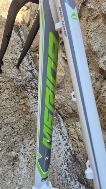 Used Merida Big.Nine 29" Light Green Frameset Frameset 2016 Mountainbike, White, 29 — image 4 of 8