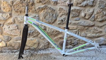Used Merida Big.Nine 29" Light Green Frameset Frameset 2016 Mountainbike, White, 29 — image 2 of 8