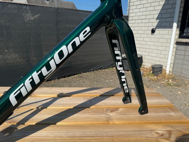Fiftyone Assassin Frameset 2027 Road & Gravel de segunda mano, Verde — imagen 7 de 7