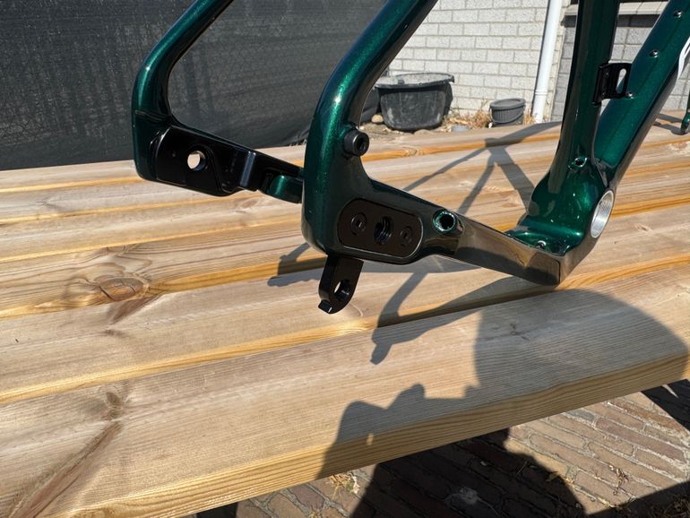 Fiftyone Assassin Frameset 2027 Road & Gravel de segunda mano, Verde — imagen 6 de 7
