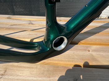 Fiftyone Assassin Frameset 2027 Road & Gravel de segunda mano, Verde — imagen 5 de 7