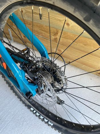 Used O2feel Custom Other Shimano 2025 Mountainbike, Blue — image 4 of 9