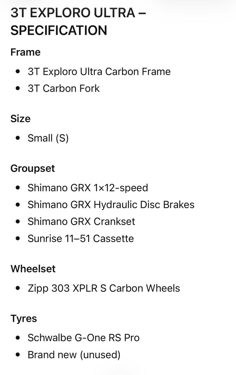 Used 3T Exploro Shimano GRX 2024 Road & Gravel, Green — image 8 of 9