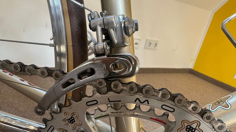 Gebrauchtes Olmo Custom Campagnolo Super Record 1979 Road & Gravel, Orange — Bild 13 von 24