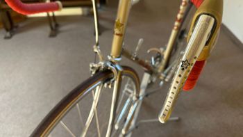 Gebrauchtes Olmo Custom Campagnolo Super Record 1979 Road & Gravel, Orange — Bild 5 von 24