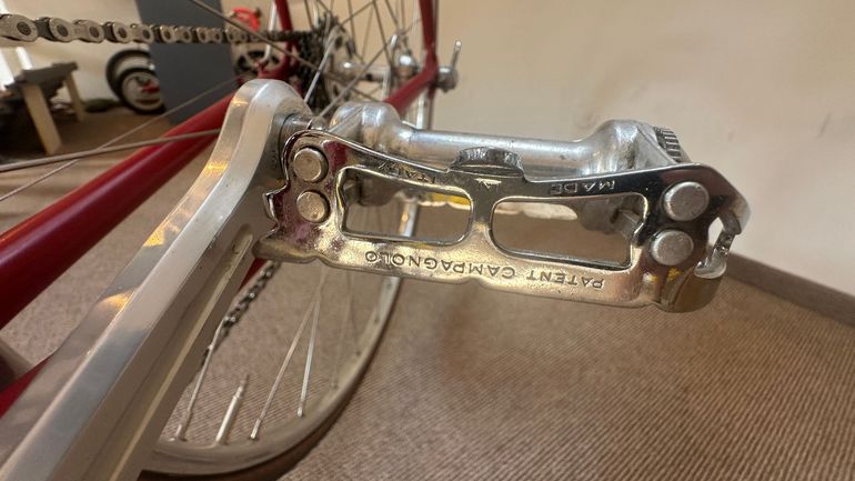 Gebrauchtes Olmo Custom Campagnolo Record 1980 Road & Gravel, Rot — Bild 7 von 12