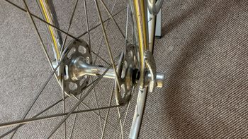 Gebrauchtes Olmo Custom Campagnolo Record 1980 Road & Gravel, Rot — Bild 8 von 12