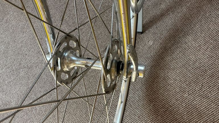 Gebrauchtes Olmo Custom Campagnolo Record 1980 Road & Gravel, Rot — Bild 8 von 12