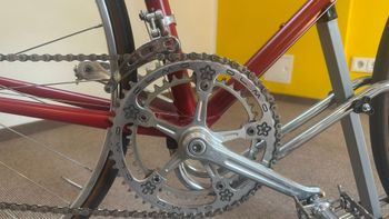 Gebrauchtes Olmo Custom Campagnolo Record 1980 Road & Gravel, Rot — Bild 10 von 12