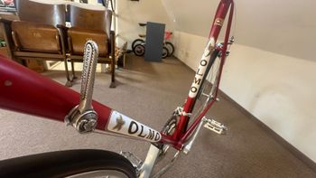 Gebrauchtes Olmo Custom Campagnolo Record 1980 Road & Gravel, Rot — Bild 6 von 12