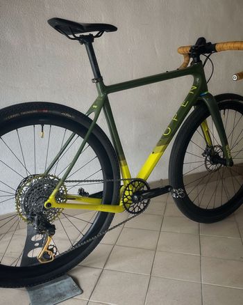 Used Open WI.DE Shimano GRX 2023 Road & Gravel, Green — image 3 of 7