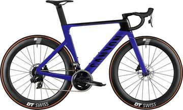 Canyon Aeroad CF SLX 8 eTap 2024 2024 Road & Gravel usato, Blu — immagine 2 di 12