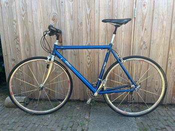 Used Somec Custom Campagnolo Chorus Urban, Blue — image 2 of 8