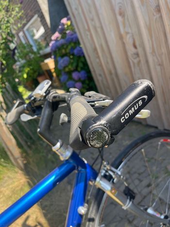 Used Somec Custom Campagnolo Chorus Urban, Blue — image 7 of 8