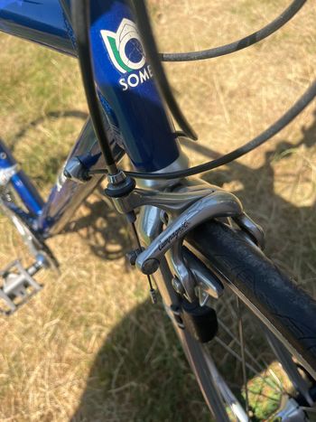 Used Somec Custom Campagnolo Chorus Urban, Blue — image 6 of 8