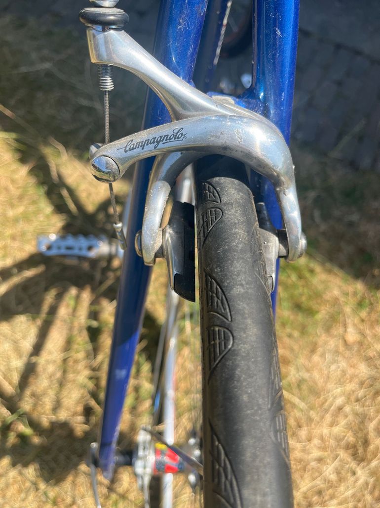 Used Somec Custom Campagnolo Chorus Urban, Blue — image 5 of 8