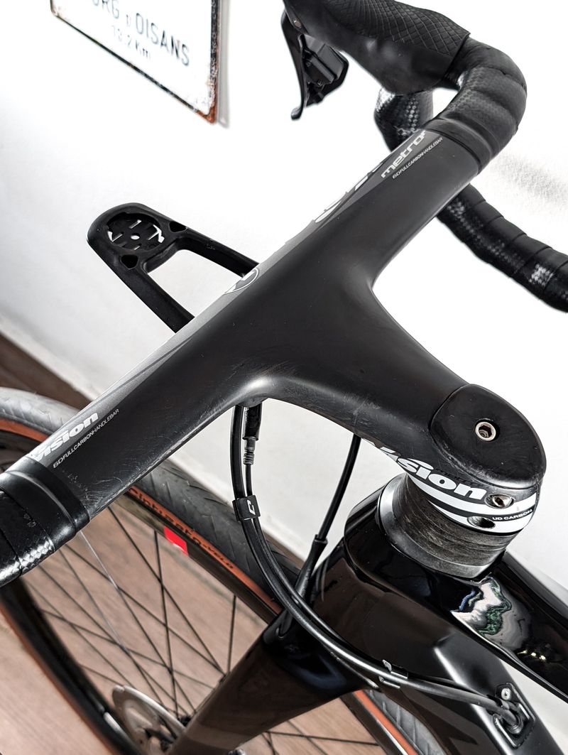 Used Merida Reacto Disc 9000-E 2021 2021 Road & Gravel, Black — image 12 of 24