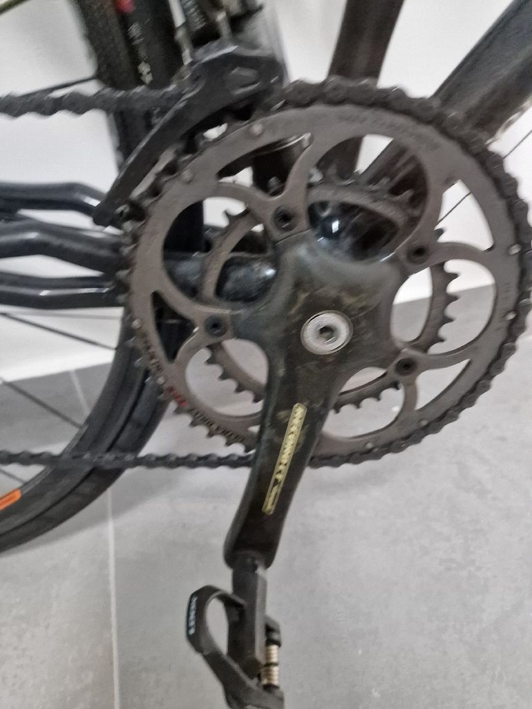 Gebrauchtes Colnago Custom Campagnolo Record 2008 Road & Gravel, Hellgrau — Bild 4 von 9