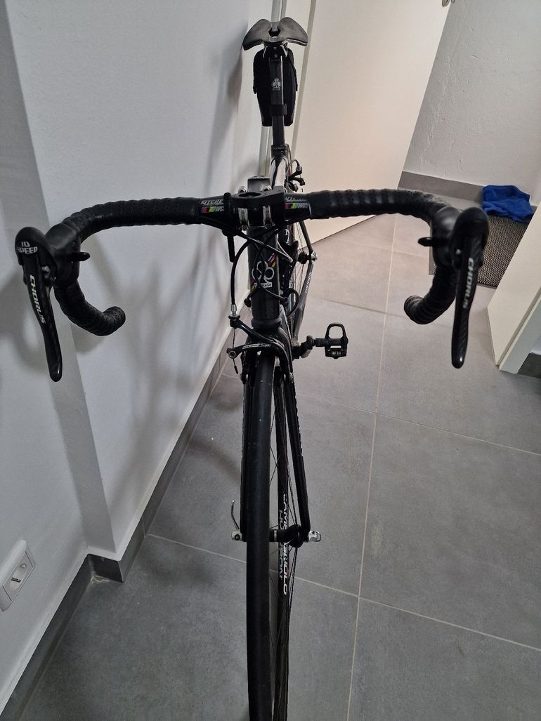 Gebrauchtes Colnago Custom Campagnolo Record 2008 Road & Gravel, Hellgrau — Bild 8 von 9