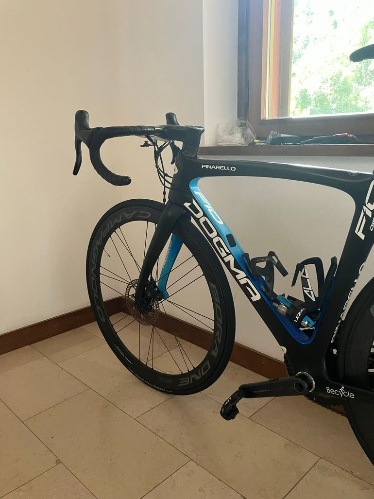 Used Pinarello Dogma Campagnolo Super Record 2020 Road & Gravel, Blue — image 3 of 9