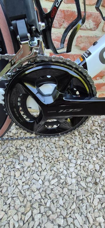 Used Cannondale SuperSix EVO Shimano 105 Di2 2024 Road & Gravel, White — image 5 of 11