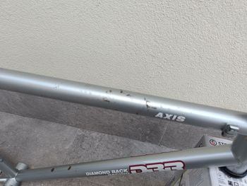 Used Diamondback Axis Frameset 1993 Mountainbike, Light Gray — image 3 of 17