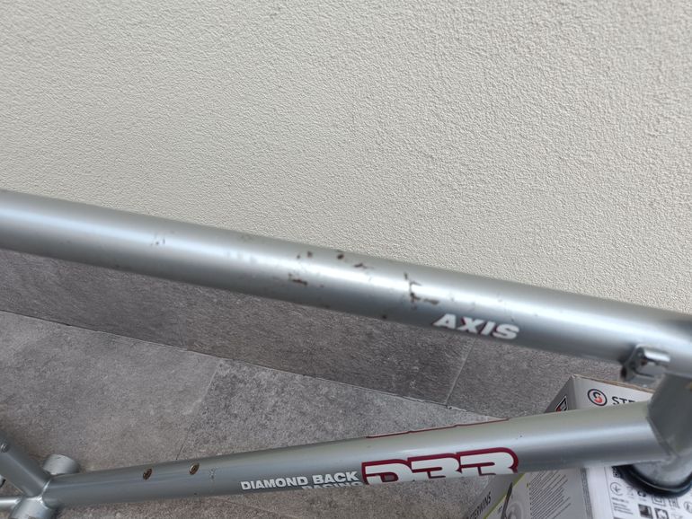 Used Diamondback Axis Frameset 1993 Mountainbike, Light Gray — image 3 of 17