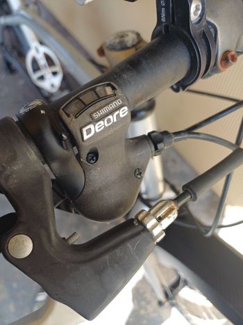 Gebrauchtes Bitwin triban 7 road Custom Shimano Deore LX 2009 Road & Gravel, Hellgrau — Bild 4 von 10